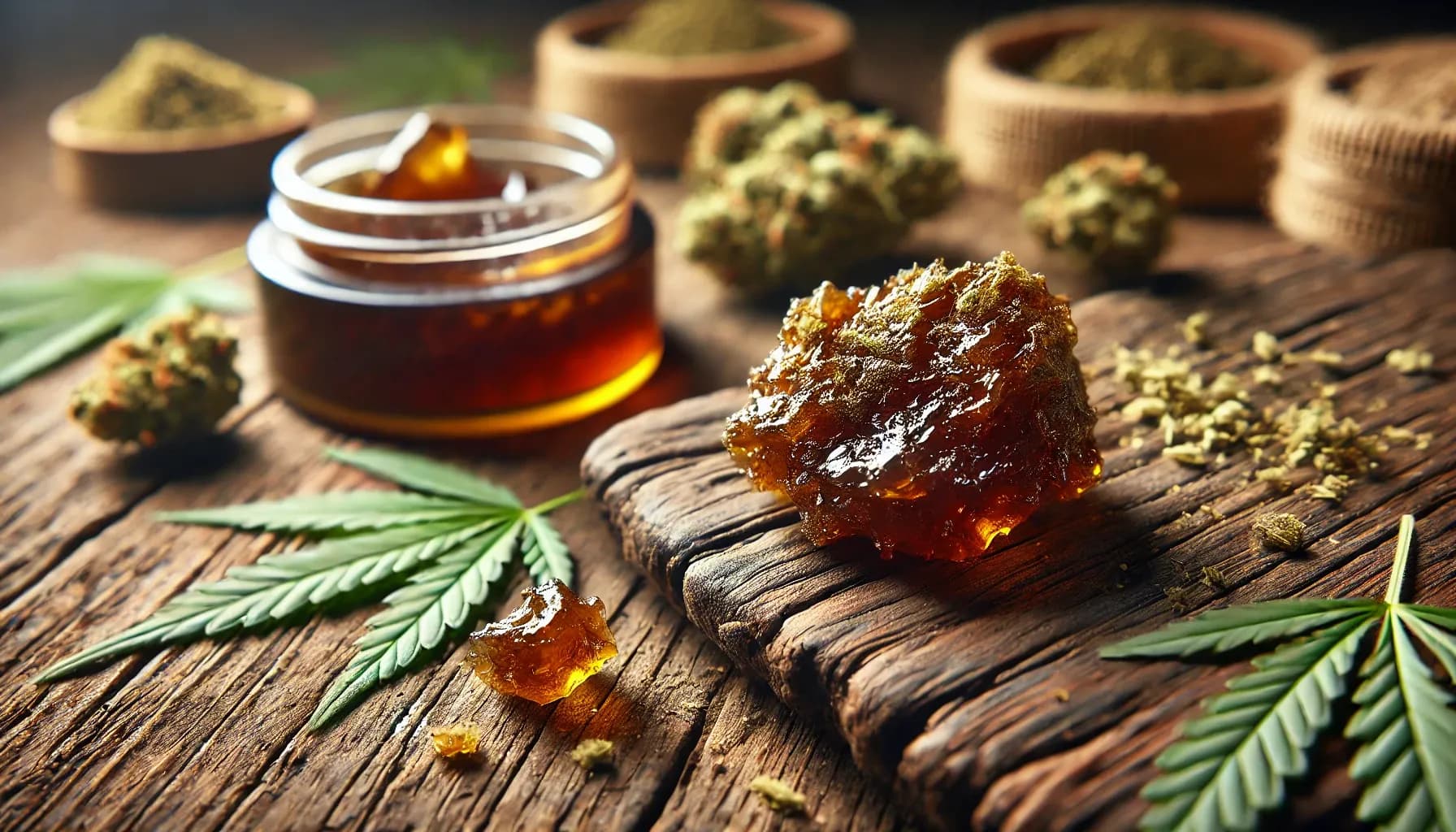 Résine CBD